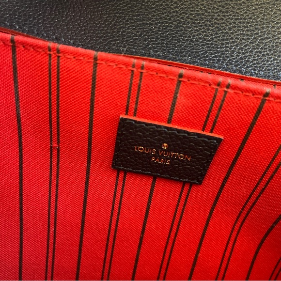 Louis Vuitton Pochette Métis Empreinte Marine Rouge box & accessories! - Picture 14 of 16